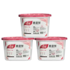 450ml Moisture Proofing Box, 3 Counts/set Air Freshener, Closet Dehumidifier, Home Care Supplies for Wardrobe, Closet, Bedroom, Living Room
