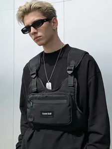 One piece,Tactical Chest Rig Vest Bag - Streetwear Style, Multi-Pocket Design, Adjustable Straps for Daily Outings & Urban Fashion， Functional Multi-Pocket Design, Ideal for Streetwear & Casual Sports