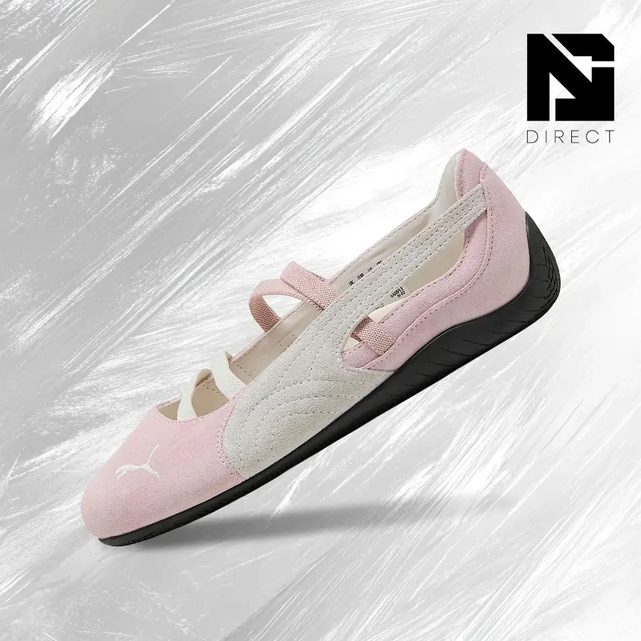 Puma Speedcat Ballet Whisp of Pink (Women's)– Women's Lifestyle Sneakers – Shoes For Woman-Vintage-Spring & Summer-Inspired Running Shoes, Shock-Absorbing Comfort, Gym To Streetwear Casual Wear-back to school–401287 01