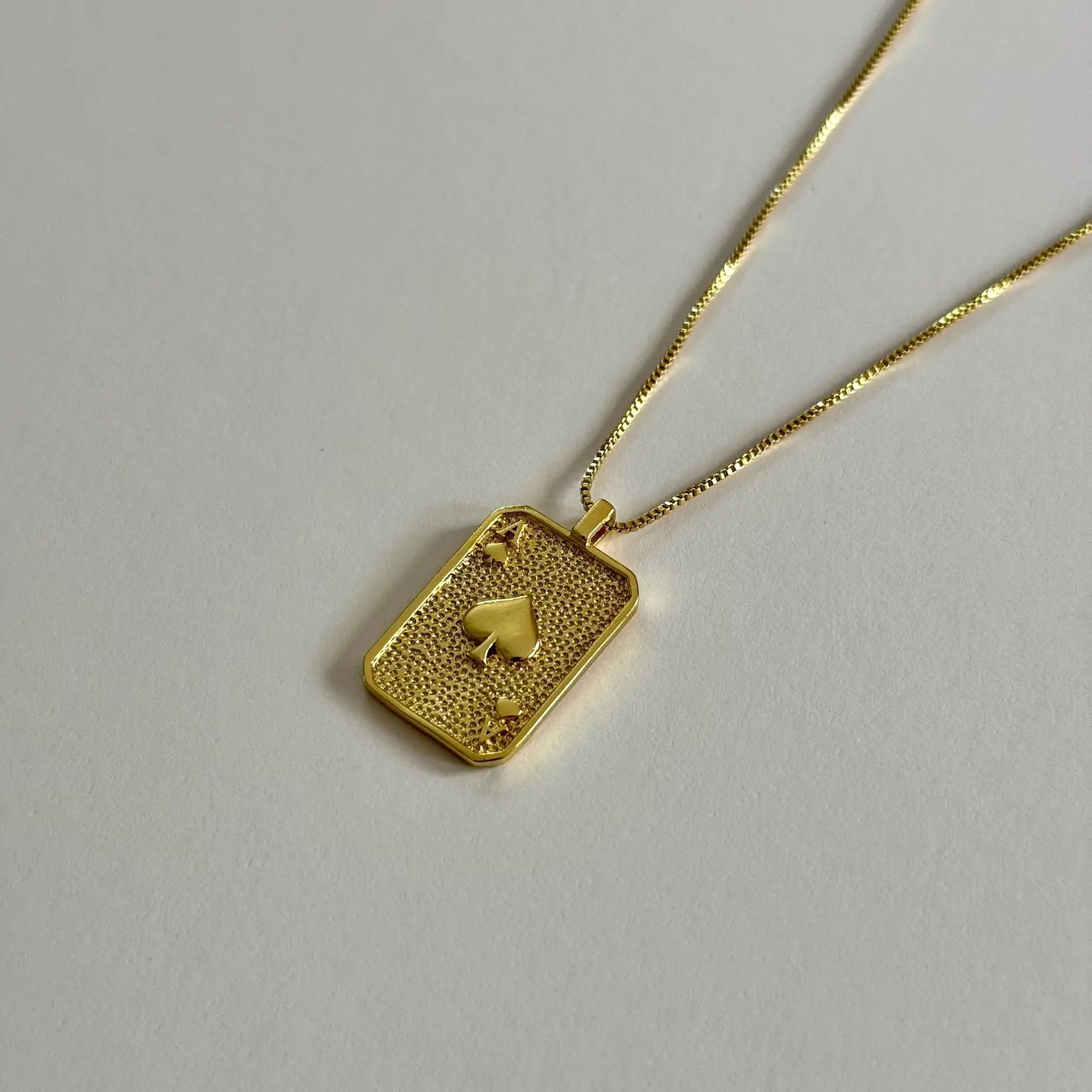 Ace of Spades Necklace