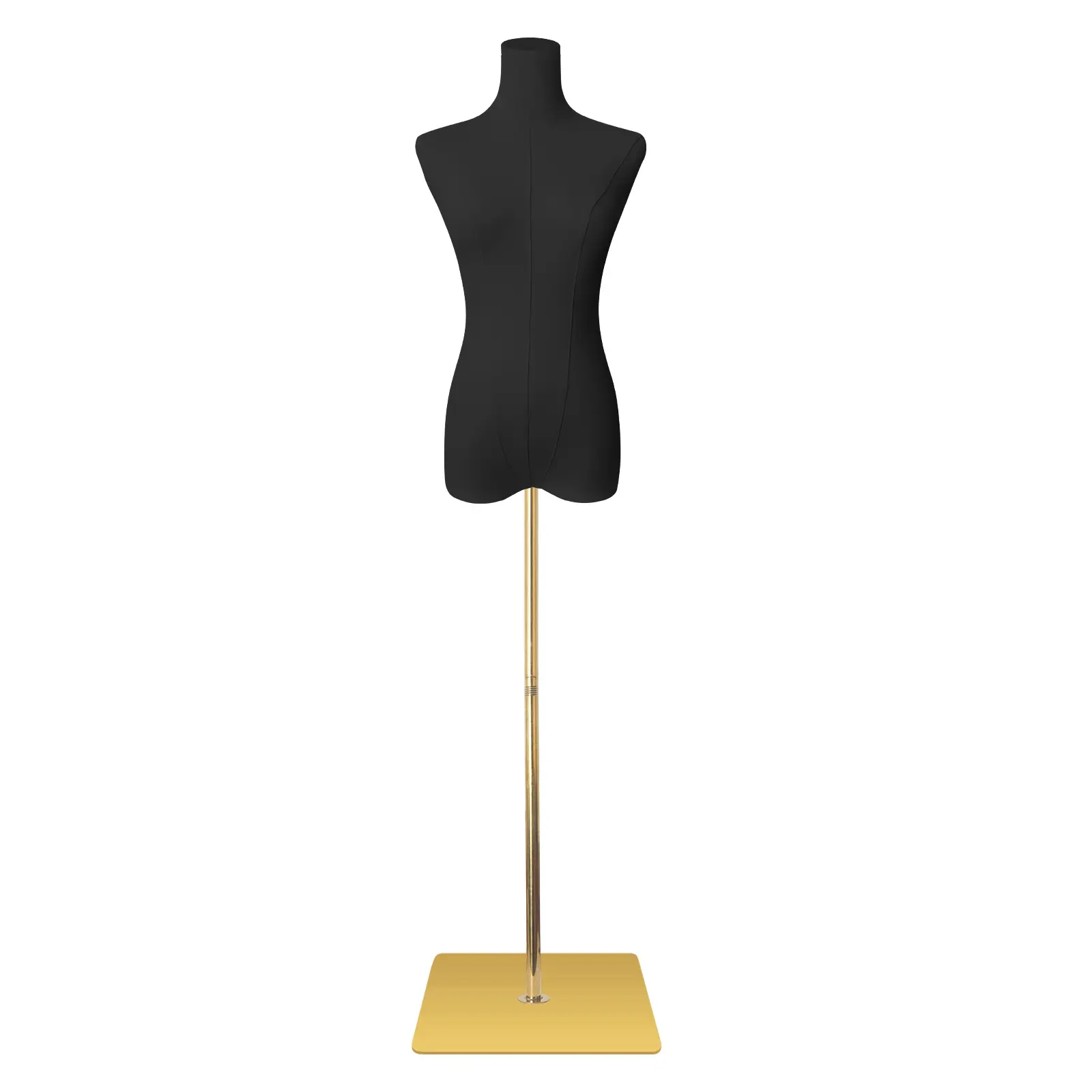 knee length dresses for ladies Female Display Dress Form on Black Rolling Base main image 1