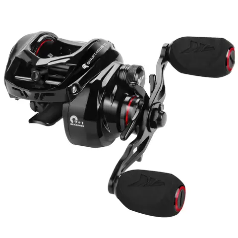 KastKing Spartacus II Baitcasting Fishing Reel, 6oz Ultralight Baitcaster Reel, Super Smooth with 17.6 LB Carbon Fiber Drag, 7.2:1 Gear Ratio, 39mm Palm Perfect Lower Profile Design SummerVibes,Summer Survivals,4th of july accessories summerv
