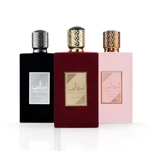 Asdaaf Ameerat Al Arab Collection Unisex Eau de Parfum Spray, 3.4fl.oz Aromatic Floral Fragrance (Includes Prive Rose Variant)