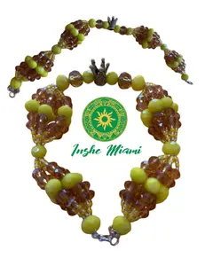 Pulsera Religiosa Ilde con Corona de Orula – Ifá Yoruba - brazaletes