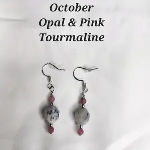 October Birthstone Earrings