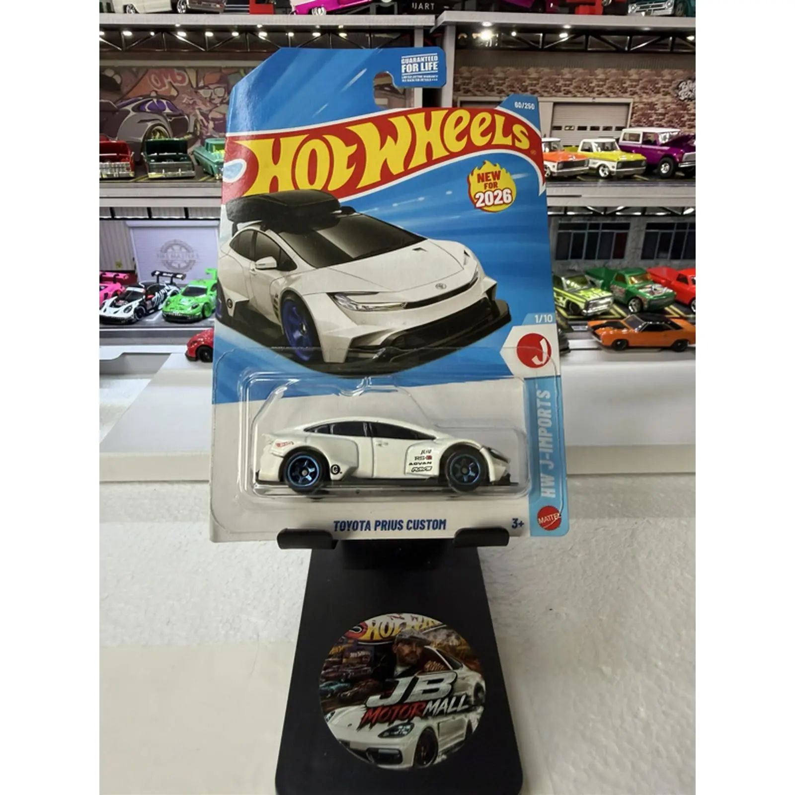 Hot Wheels 2026 Toyota Prius Custom Die-Cast Model no roof rack