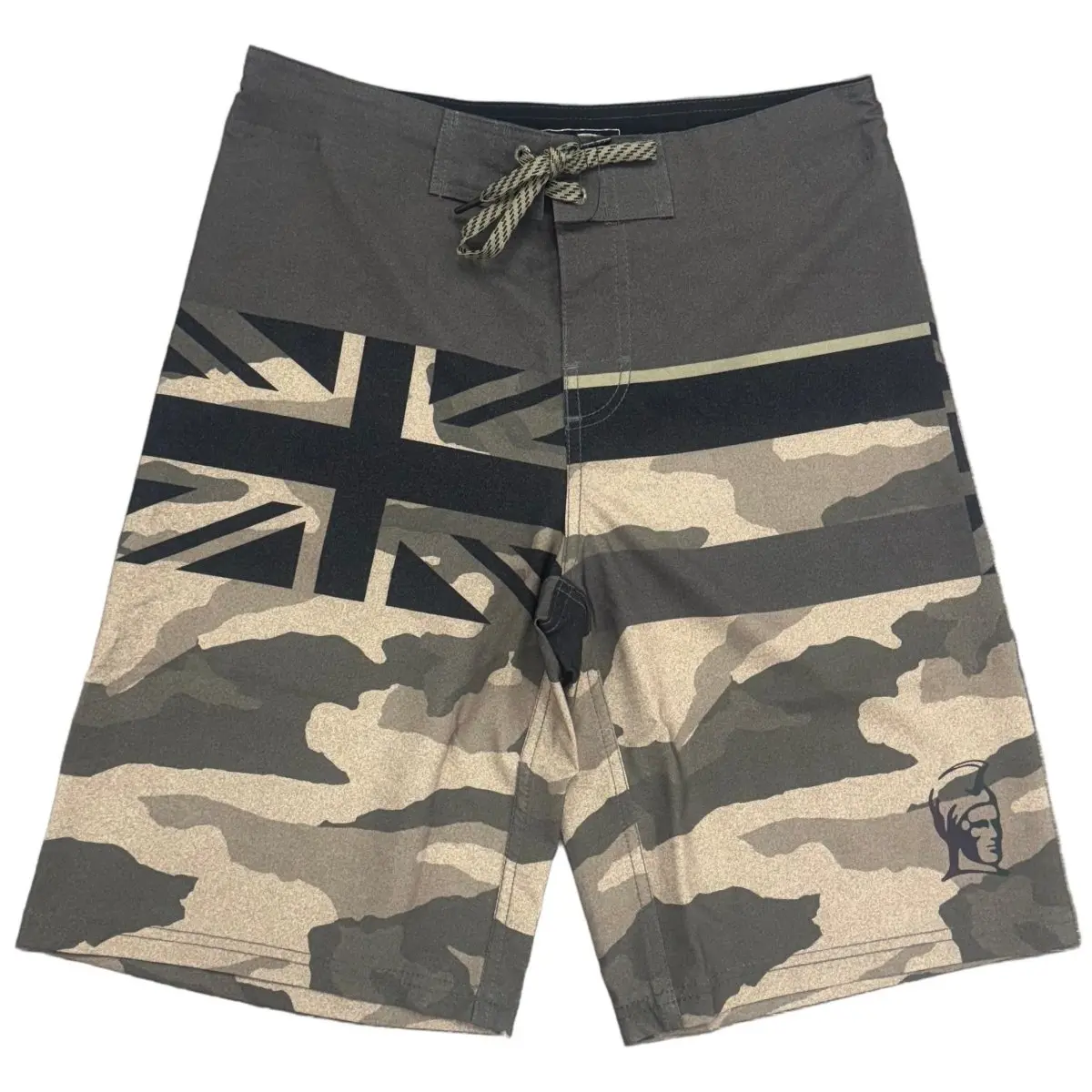 "HI Camo Flag" Board Short Men's 4 Way Stretch - Wailoa