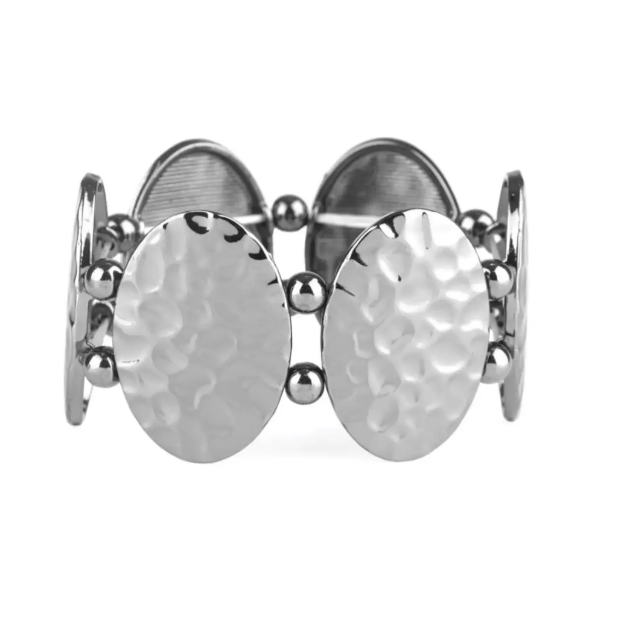 Silver stretch bracelet