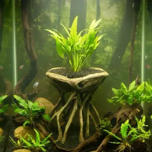 Large Root Planter for fish tank