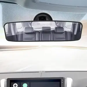 Interior Rear View Mirror 360° Rotates Car Rear Mirror Wide-angle Rearview Mirror Adjustable Suction Cup Car-styling Universal