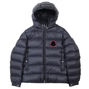 Pre-owned MONCLER Nylon Small Leather Goods SASSIERE GIUBOTTO 100% Down Jacket