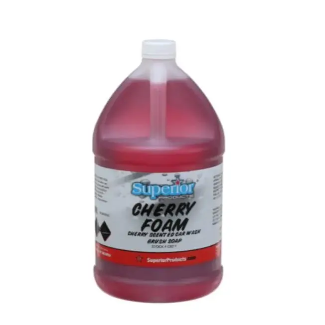 Superior Products Cherry-Scented Foam Car Wash Soap, 1 Gal