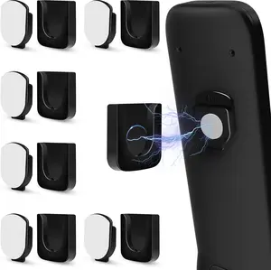 6-  Remote Control Holder Wall Mount - Self Adhesive Suitable for Tv Backside as Well as Tv Fan and Air Conditioner Remote Controls