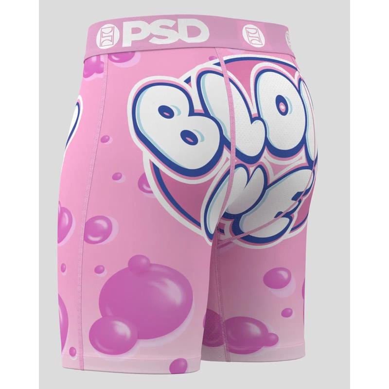 PSD Men's Blow Me Boxer Brief - Standard Length 7 Inch Inseam, Soft and Breathable Poly Blend Fabric