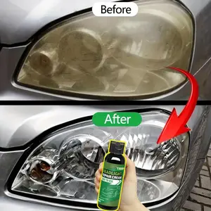 Universal Headlight Refurbishment Kit, Car Headlight Lens Repair Agent, Anti-Oxidation and Yellowing Quick Repair Polishing Liquid, Car Detailing Accessories