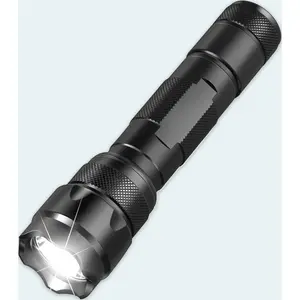 Mini LED Flashlight 1000 Lumens 5 Modes Super Bright Tactical EDC Flashlight Portable Handheld Torch WF502B Battery Not Included