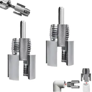 1/2'' 3/4'' PVC Pipe Thread Cutting Tool Integrated Internal & External Pipe Threading Tool Upgrade Pipe Thread Cutting Tool for Plumbing DIY Repairs