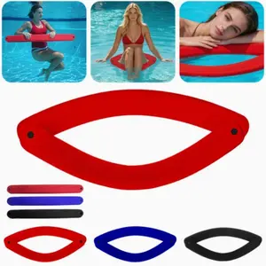 Civilizek Water Deck Chair, Grandfloats 3 in 1 Non Inflatable Foam Pool Chair, Floating Bed Hammock, Folding Stable, Party/lake/beach
