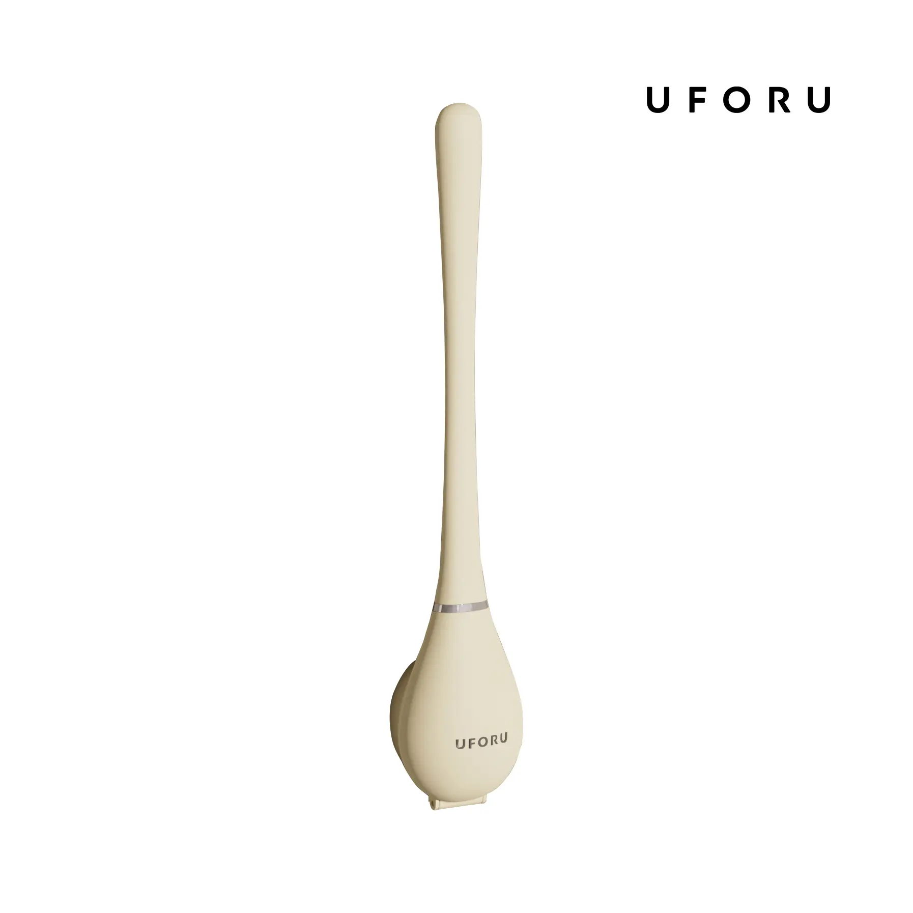 UFORU Toilet Brush and Holder Set, Set of 1 Wall Mounted Long Handled Toilet Brush and Holder. Home Essentials Bathroom Accessories, Bathroom Cleaning Tools, Home Cleaning Supplies Silicone, Bathroom Brush Cleaner, House Cleaning Tools