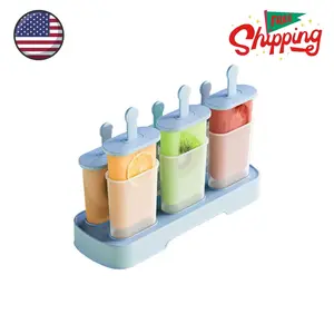 Popsicle Molds Set 6 Pieces Ice Popsicle Maker
