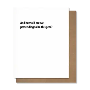 Pretending Card