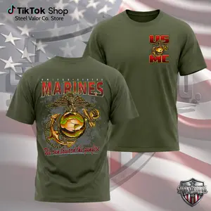 USMC Marines Shirt We Run Toward The Gunfire Marine Corps T Shirt Military Patriotic Graphic Tee Eagle Globe Anchor United States Marines Veteran Pride Apparel Gift For Marines Streetwear Unisex Maternity