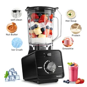 All-in-One Blender & Food Processor,Professional Blender for Smoothies, Ice Crushing& Frozen Fruit,Soups, Juices and More, 10-Speeds,Self-Cleaning Kitchen Appliance,56 Oz Glass Jar