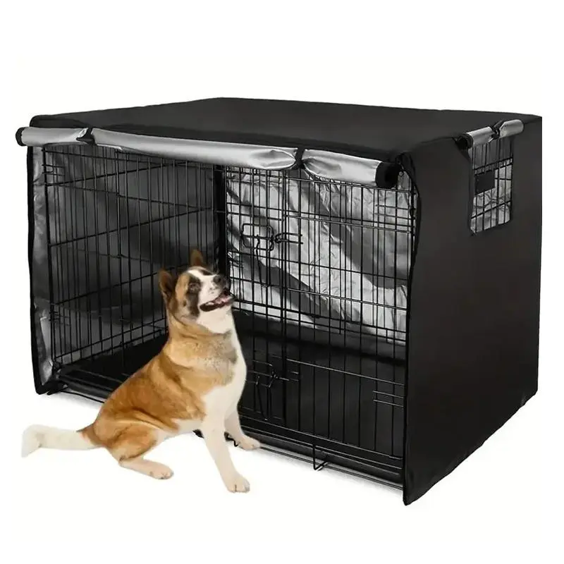 Outdoor Durable Dog Cage Cover, Washable Pet Dog Cage Cover, Dog House, Outdoor Pet Supplies, Dog and Cat Furniture