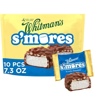 S'Mores Milk Chocolate Candy Classic Marshmallow, Bag 7.3 oz.