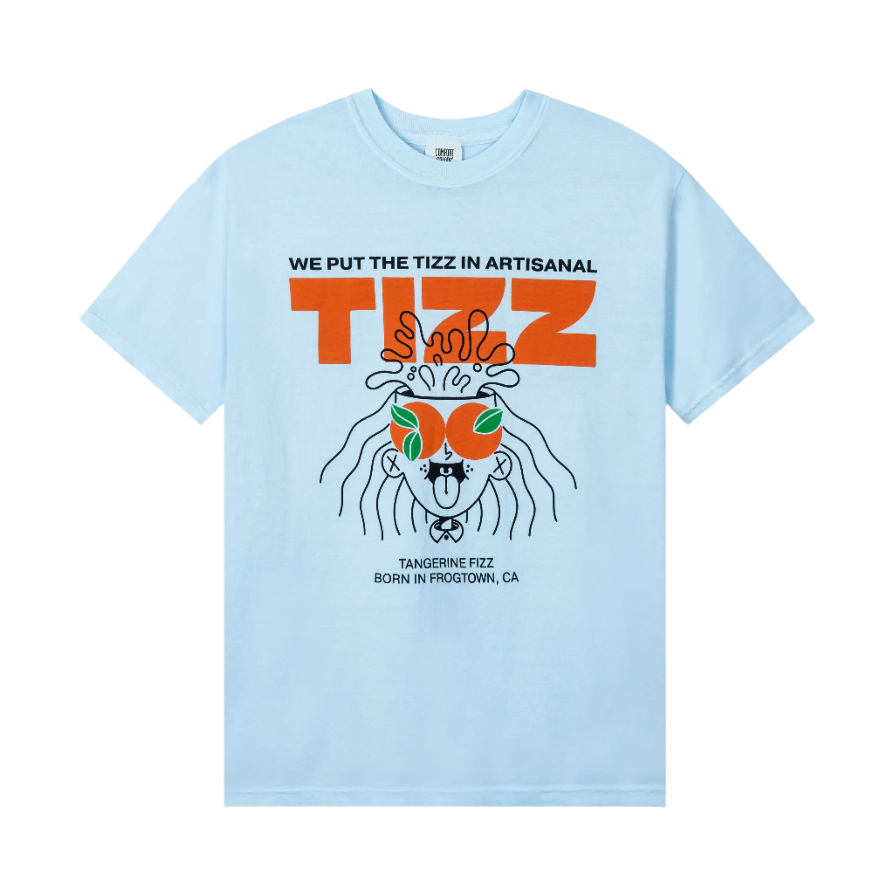 TIZZ Blue Tee
