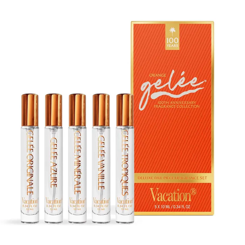 Orange Gelée 100th Anniversary Fragrance Collection | French Riviera Perfume Gift Set for Women, Summer Fragrance, Travel Size,  Fragrance Kit,