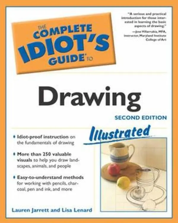 USED-The Complete Idiot's Guide to Drawing, 2E by Lauren Jarrett (Paperback)