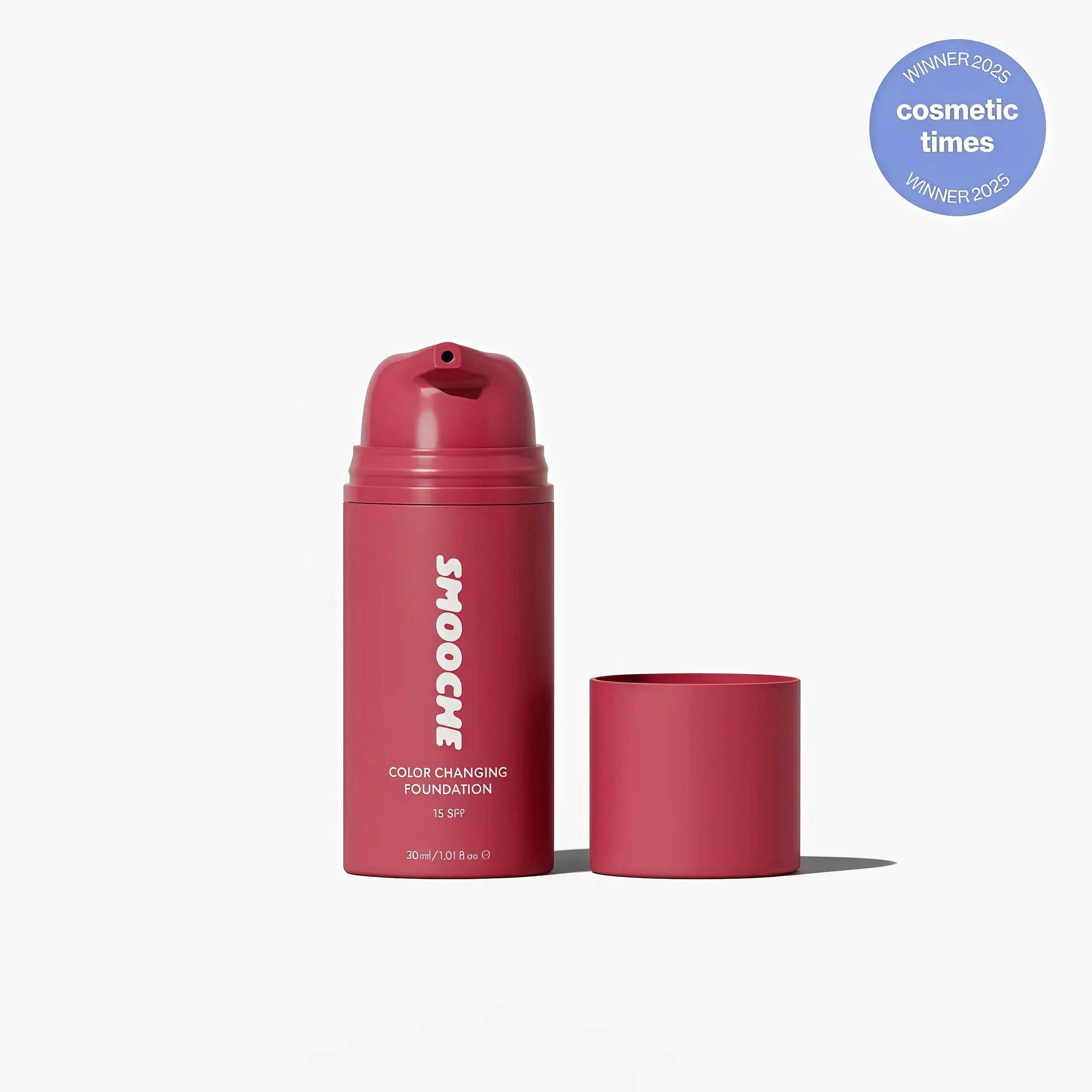 Best-seller SMOOCHE Color Changing Liquid Foundation SPF15 - Lightweight Vegan Makeup