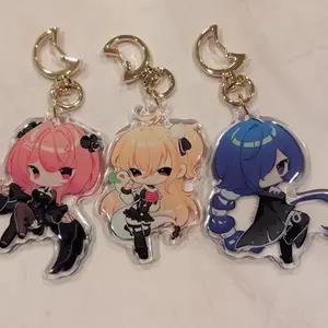 Zenless Zone Zero Acrylic Keychains - Cissia, Promeia, Remielle - Keychain Collection Accessory