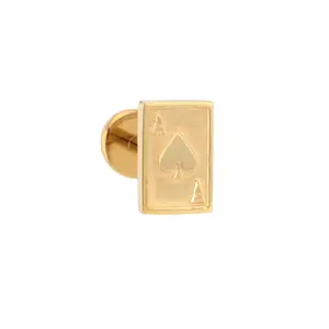 Playing Card Flat Back Stud Playing Card Flat Back Stud