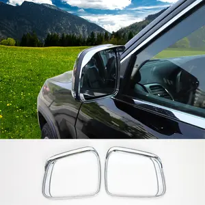 For 2011-2020 Jeep Grand Cherokee WK2 Reverse Mirror Rain Eyebrow Trim frame