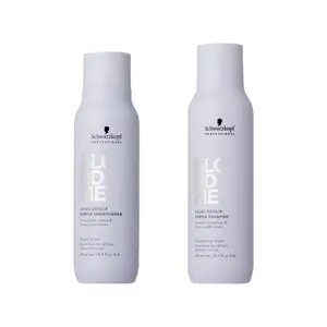 Schwarzkopf Professional BLONDME Bond RepairPurpleshampoo+Conditioner