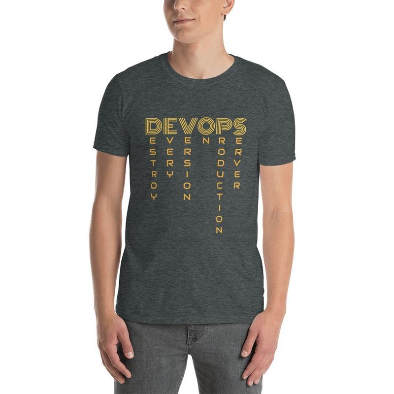 Devops Destroy Every Version On Production Server Shirt Developer Operations Engineer Geek Gift WSoftwDevel