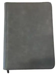 9-Compartment Zipper Trading Card Storage Album, Collectible Organizer for Card Collecting