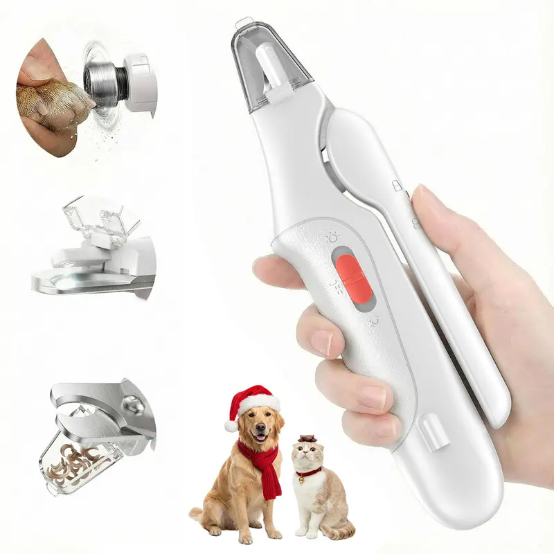 safety guard dog nail trimmer with sensor