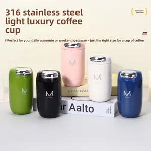 Vintage Egg Design 316 Stainless Steel Thermal Cup Leak Proof Insulated Coffee Tumbler Perfect for Office Commute Hiking and Gifts Smart Hidden Indoor Security Camera