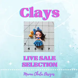LIVE Sale Selections: Clay Craft Embellishments