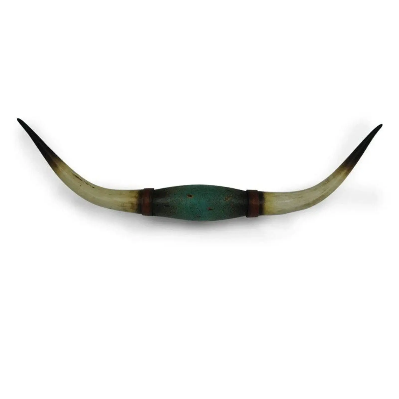 Distressed Teal Longhorn Southwestern Wall Decor Distressed Teal Longhorn Southwestern Wall Decor