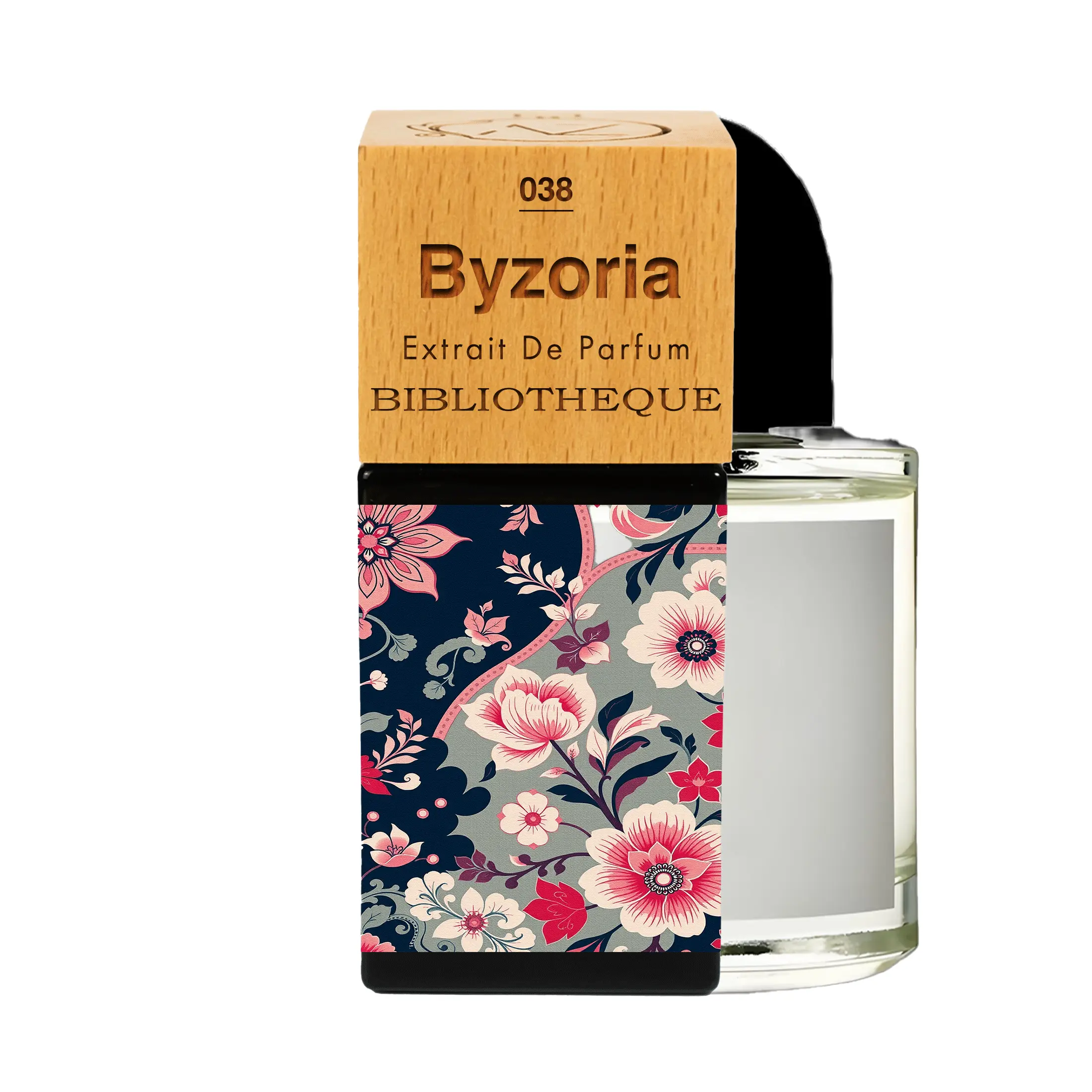 Byzoria N°38 | Plum And Peach; Violet And Peony; Leather, Patchouli, Vanilla And Musk. Home fragrance