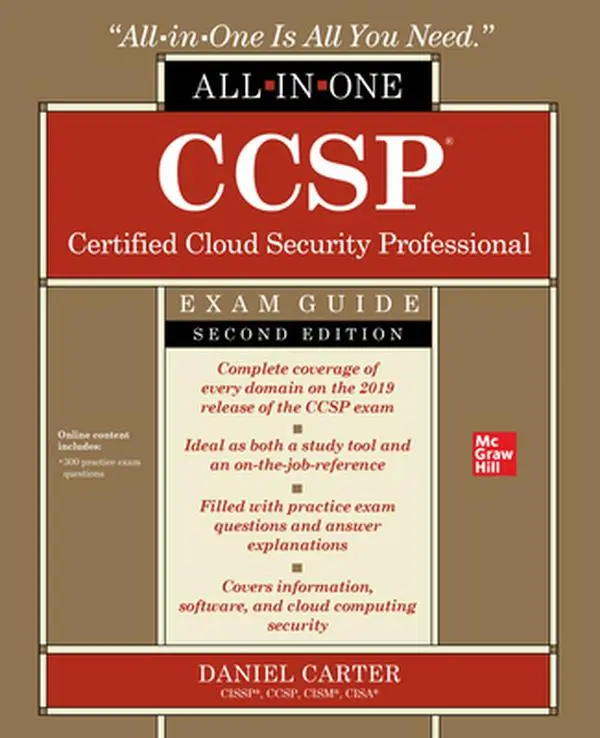 USED Book - Ccsp Certified Cloud Security Professional All-In-One Exam Guide, Second Edition by Carter, Daniel (Paperback) - english