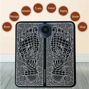 Rechargeable USB Foot Massager Mat, Portable Plastic Foot Massager Pad, Odorless Electric Massage Device for Fet Relief, Perfect Gift for Women, Men, and Family