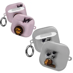 Baby Monkey Retro AirPods Case, Cute Monkey AirPods Case Design, AirPods Case for Him or Her, Gift for Husband or Wife