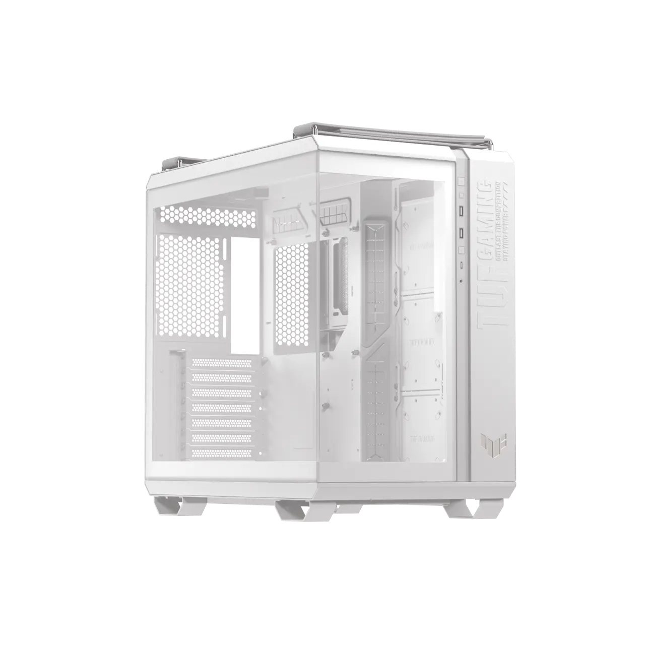 ASUS TUF Gaming GT502 Horizon White Steel / Plastic / Tempered Glass ATX Mid Tower Case