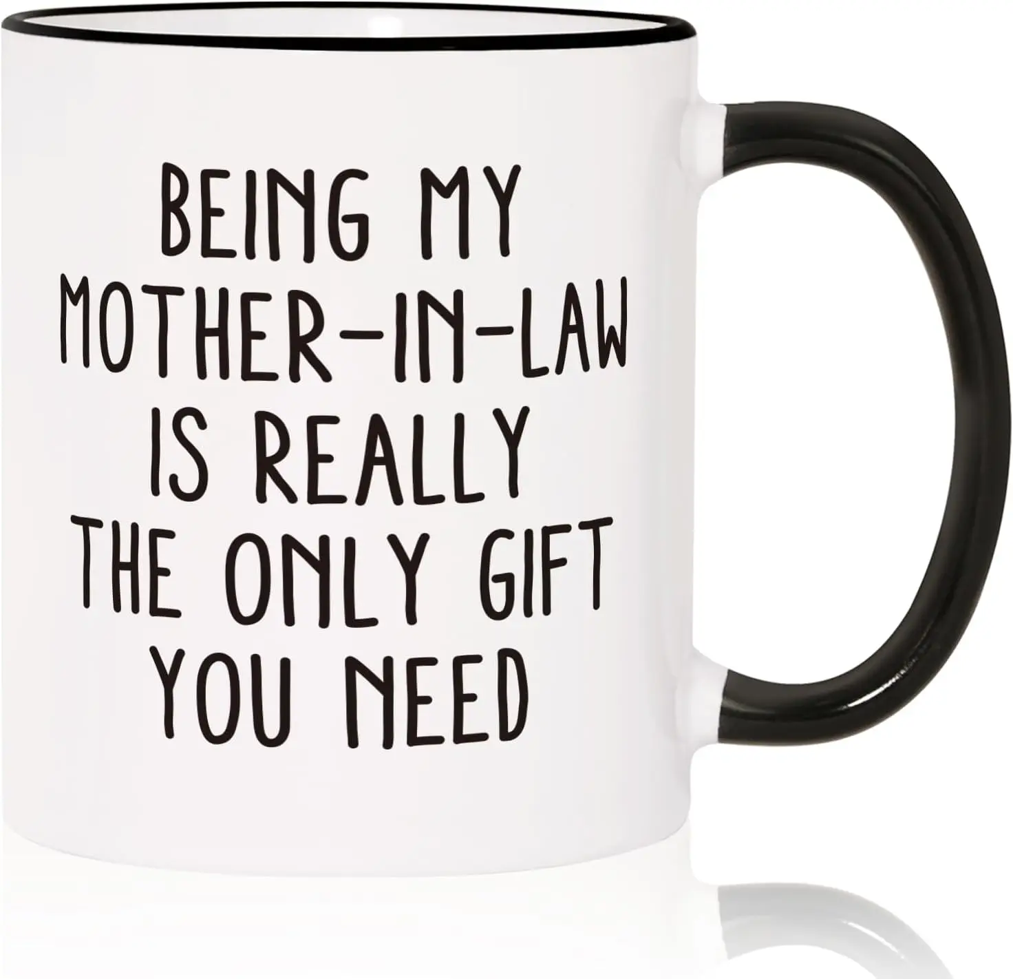 [ Sale Up To 40%] Shqiueos Funny Gifts for Mother-in-Law Coffee Mug 11oz, Gag Mother-in-Law Christmas Gift & Birthday Gifts, Mothers Day Present from Daughter-in-Law or Son-in-Law Ceramic Cup