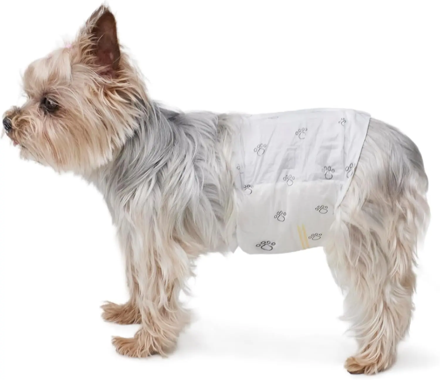 Super Absorbent Male Dog Diapers, Leak-Proof Disposable Wrap with Wetness Indicator, Secure Fit, Breathable